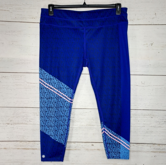 Athleta Pants - Athleta ASYM Camo Sonar 7/8 Tight Leggings